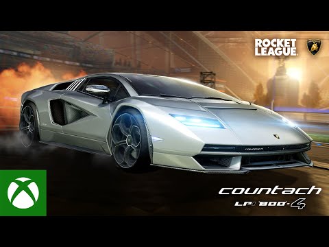 Rocket League Lamborghini Countach LPI 800-4 Trailer