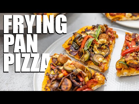 FRYING PAN PIZZA | EASY YEAST FREE PIZZA BASE