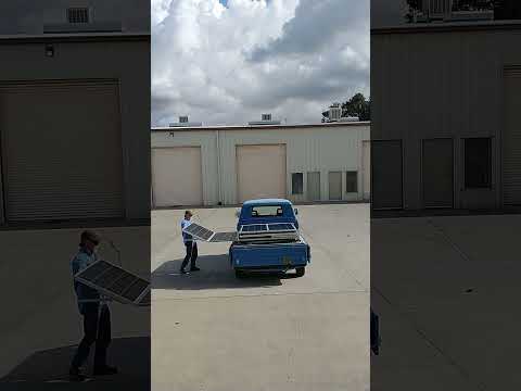 World's First On-Board Solar Powered VW Doka