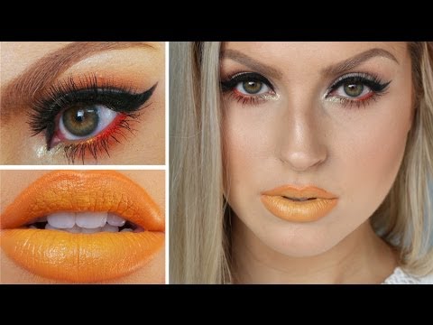 Yellow Lips Tutorial! ♡ Neutral Eyes w/ Pop Of Red! - UCMpOz2KEfkSdd5JeIJh_fxw