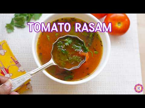Tomato Rasam Recipe | Simple & Easy Recipe | Thakkali Rasam without Dal, No Garlic