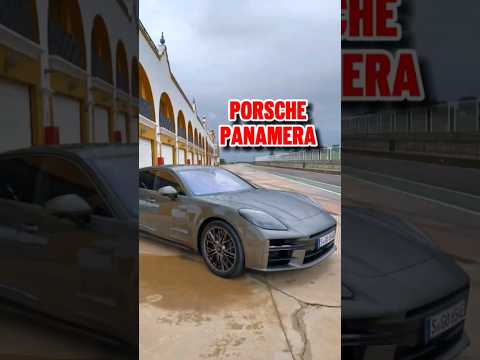 Porsche Panamera: jugamos con su suspensión Porsche Active Ride en el circuito #shorts #porsche