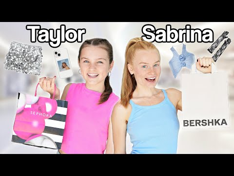 Taylor Swift VS Sabrina Carpenter Shopping Challenge!