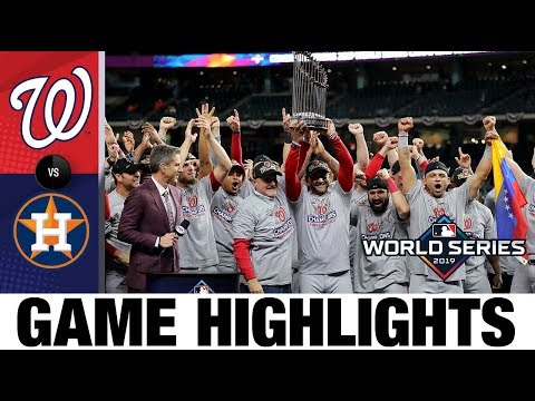 Nationals win 1st World Series with Game 7 comeback win! | Astros-Nationals MLB Highlights - UCoLrcjPV5PbUrUyXq5mjc_A