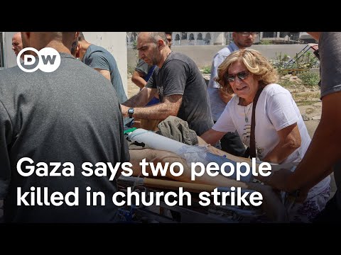 Gaza's only Catholic Church damaged by Israeli strike, says Gaza's civil defence agency | DW News