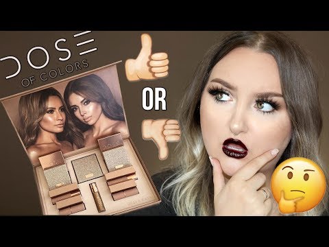 WORTH THE HYPE?! | NO BULLSH*T REVIEW | DESIxKATY DOSE OF COLORS | Swatches, Tutorial & Review - UCOtoxvHLKrIlWbt4MRBWfbQ