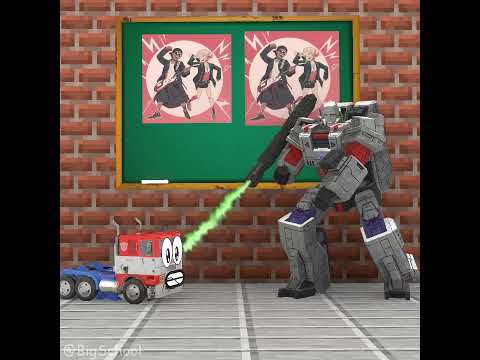 When Megatron teaches Optimus Prime to sing ?