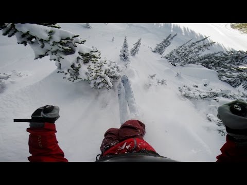 GoPro: Backcountry Cliff Huck with Justin Mayers - UCqhnX4jA0A5paNd1v-zEysw