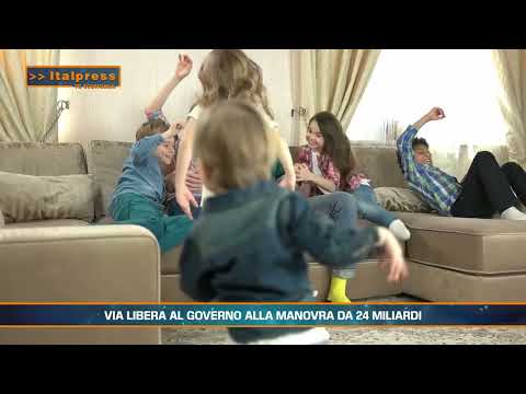 VIA LIBERA DAL GOVERNO ALLA MANOVRA DA 24 MLD