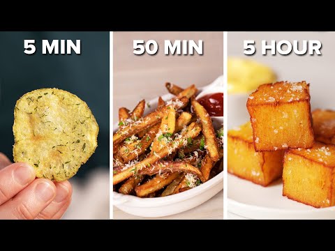 5-Min Vs. 50-Min Vs. 5-Hour Crispy Potatoes ? Tasty