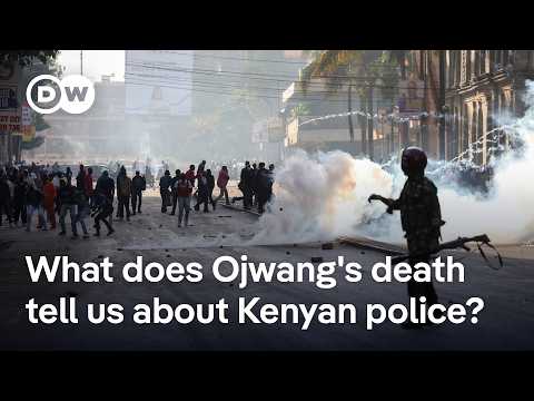 Protests grow in Kenya following death of anti-corruption blogger | DW News
