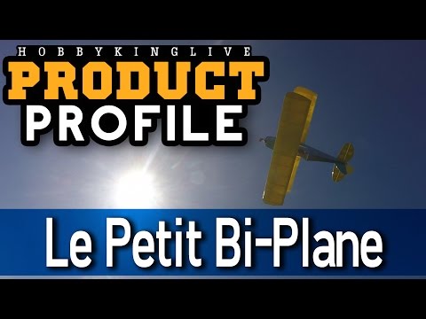 Le Petit 810mm Bi-Plane - Product Profile - HobbyKing Live - UCkNMDHVq-_6aJEh2uRBbRmw