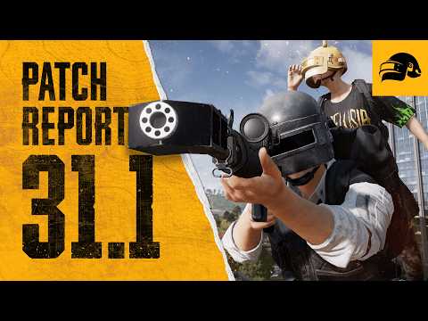 PUBG | Patch Report #31.1 - PUBG Clan Month, New Weapon Attachment, and MORE