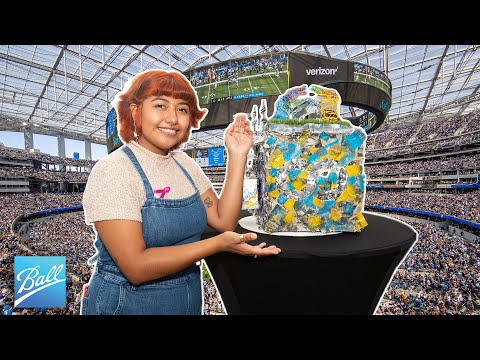 Hosting An Art Gallery By Kids From Skid Row At SoFi Stadium | LA Chargers video clip