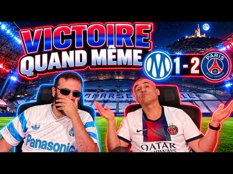 JE <strong>RESTE</strong> SUR MA FAIM, MAIS VICTOIRE QUAND MÊME - OM 1-2 PSG
