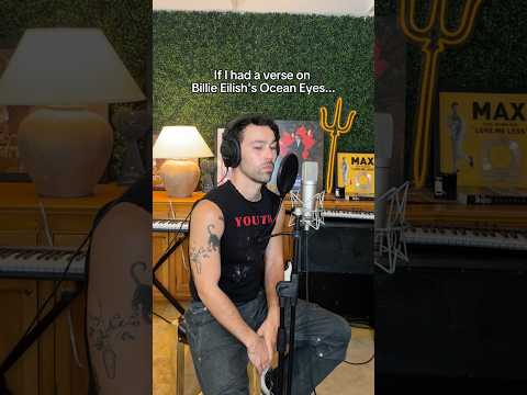 MAX does an open verse for Ocean Eyes by Billie Eilish #max #billieeilish #music