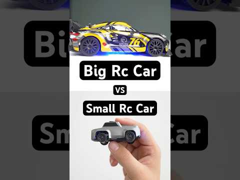 Small RC Drift Car vs Big RC Drift Car #shorts #viral - UCkHiLtR71iNALbKSLHvvhCw