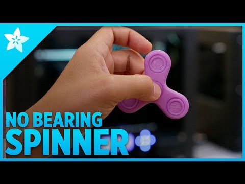 3D Printed No Bearing Spinner - UCpOlOeQjj7EsVnDh3zuCgsA