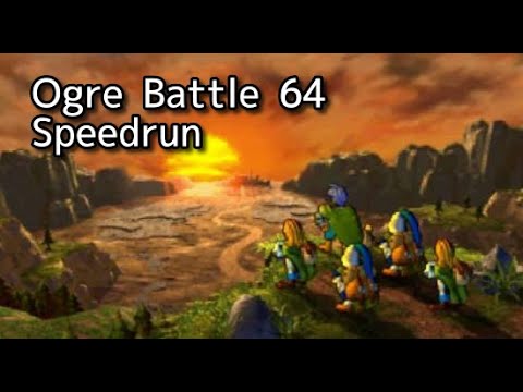 [WiiUVC]【RTA】オウガバトル64 Person of Lordly Caliber Any%【Speedrun】