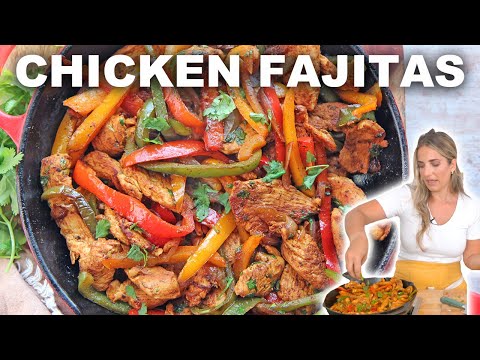 How to Make Easy Chicken Fajitas | Quick Dinner Recipe!