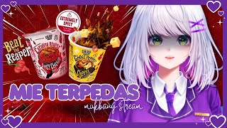 COBAIN MIE TERPEDAS DIDUNIA??! DAEBAK CAROLINA REAPER & GHOST PEPPER S