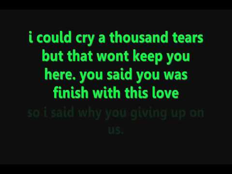 Chris Brown- Last Time Together (Lyrics On Screen)