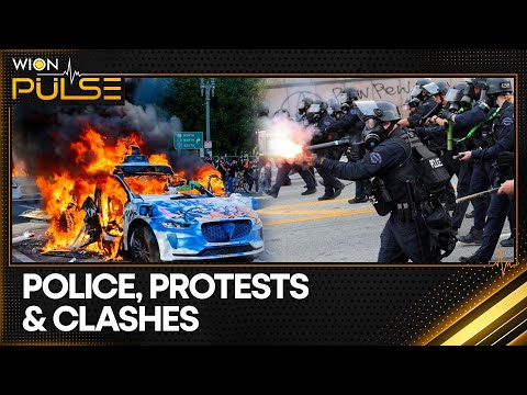 Large Police Deployment Across the City of Los Angeles After Violent Clashes With Protesters | WION