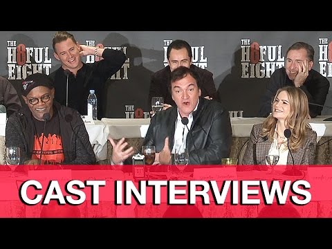 The Hateful Eight Interviews (Spoilers) - Quentin Tarantino, Channing Tatum, Samuel L. Jackson - UCS5C4dC1Vc3EzgeDO-Wu3Mg