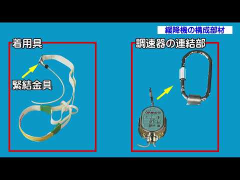 緩降機 構成部材