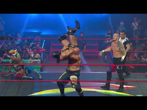 Psycho Clown y Fantasma Vs Juventud Guerrera y Kross en Tehuacán | Lucha Libre AAA Worldwide