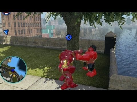 LEGO Marvel Super Heroes - Unlocking Ironman (Hulkbuster) + Free Roam (Character Token Location) - UCg_j7kndWLFZEg4yCqUWPCA