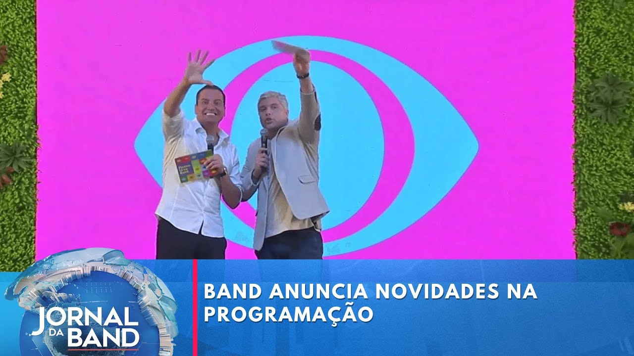 Band anuncia novidades na programação | Jornal da Band