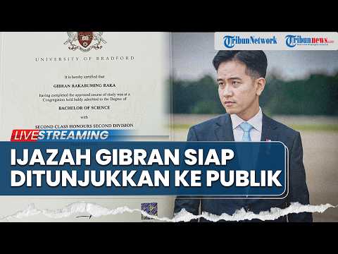 🔴Jawab Tantangan dan Isu Pemakzulan, Gibran Bakal Segera Tunjukkan Ijazah Setara SMA ke Publik
