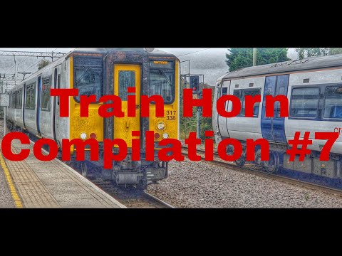 Train Horn Compilation #7