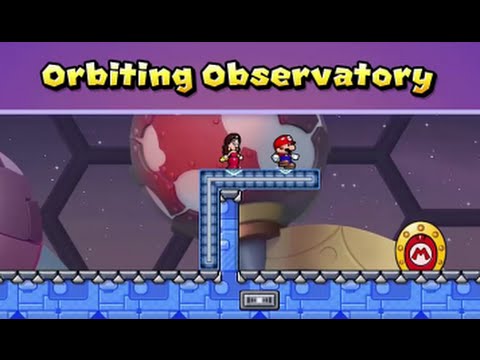 Mario Vs. Donkey Kong: Tipping Stars - World E1 Orbiting Observatory 100% Walkthrough - UCg_j7kndWLFZEg4yCqUWPCA