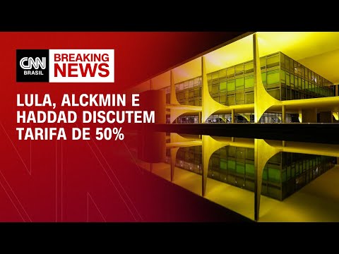 ​Lula, Alckmin e Haddad discutem tarifa de 50% de Trump após anúncio | CNN ARENA