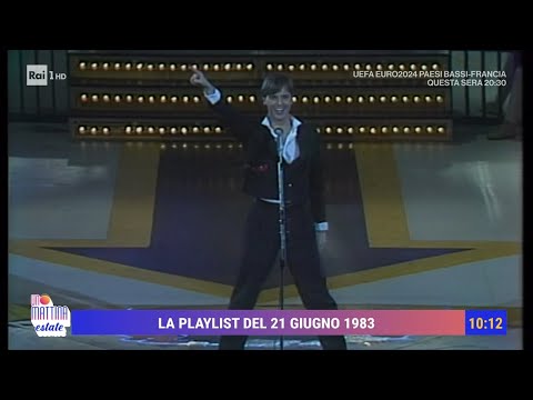 La playlist del 21 giugno 1983 - Unomattina estate 21/06/2024