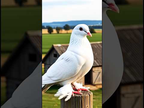 the farmer building and the pigeon help the farmer #ai #farmer #pigeon #building #shorts #short