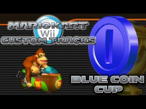 Mario Kart Wii Custom Tracks - Blue Coin Cup - UCzA7lo0Cml0NZYKj3g42BKw