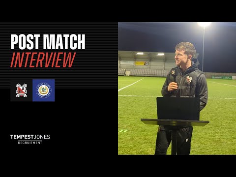 Curzon Ashton Post-Match Interview: Will McGowan