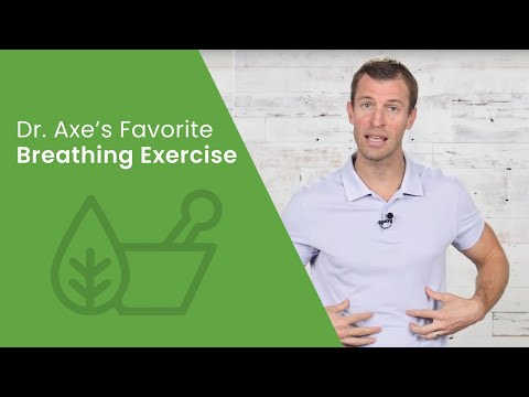 The Best Breathing Exercise to Decrease Stress & Improve Sleep | Dr. Josh Axe