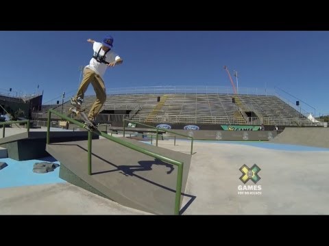 GoPro: Ryan Sheckler Skateboard Street Course Preview - Summer X Games 2013 Foz Do Iguacu - UCqhnX4jA0A5paNd1v-zEysw