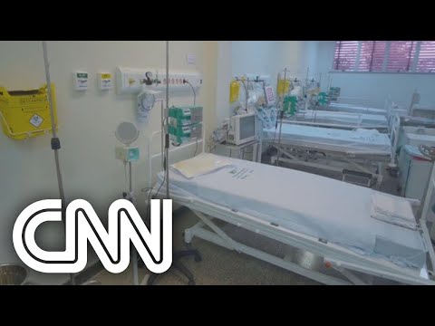 Apenas 2% dos hospitais têm ocupação acima de 80% em SP | JORNAL DA CNN