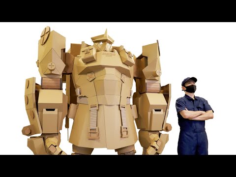 【ゼンゼロ】ダンボールで「シード」ロボットをつくる|How to Make seed robot with Cardboard【Zenless Zone Zero】