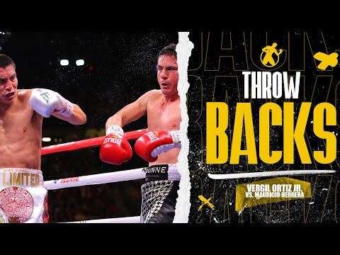 Throwback | Vergil Ortiz Jr. vs. Mauricio Herrera | Vergil stole the show on a Canelo fight night!