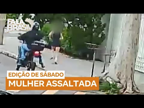 Criminosos cercam casal e assaltam mulher em área nobre de SP