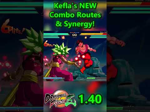 NEW Kefla Combos & Synergy in DBFZ 1.41 Patch