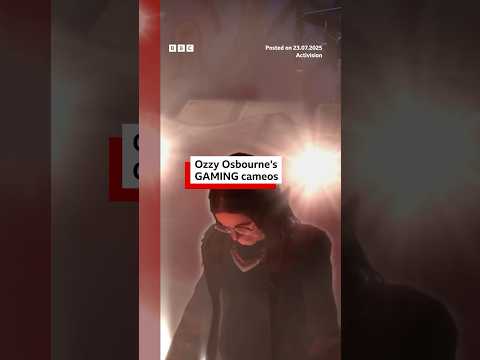 Ozzy Osbourne's gaming cameos #OzzyOsbourne #RockBand #BBCGaming #BBCNews