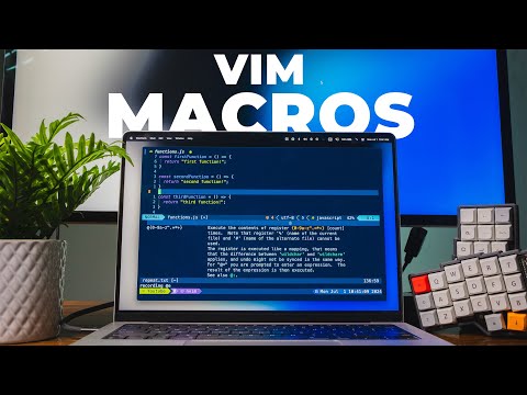 How To Use Vim/Neovim Macros For Next Level Productivity