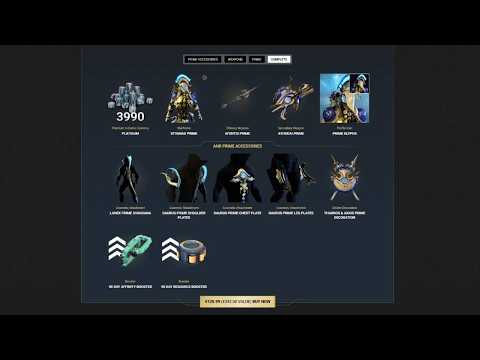 Warframe | Styanax Prime Giveaway